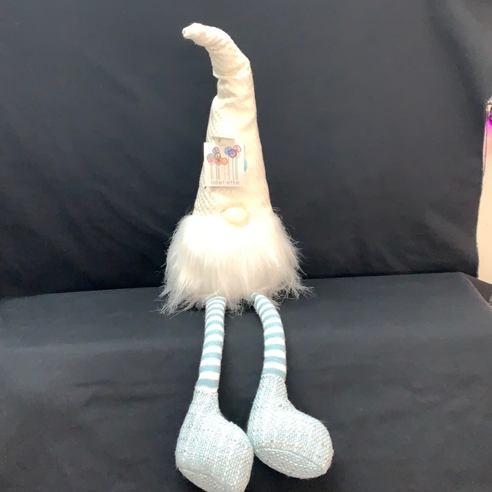 ODELLETTE GNOME STRIPED LONG LEG plush